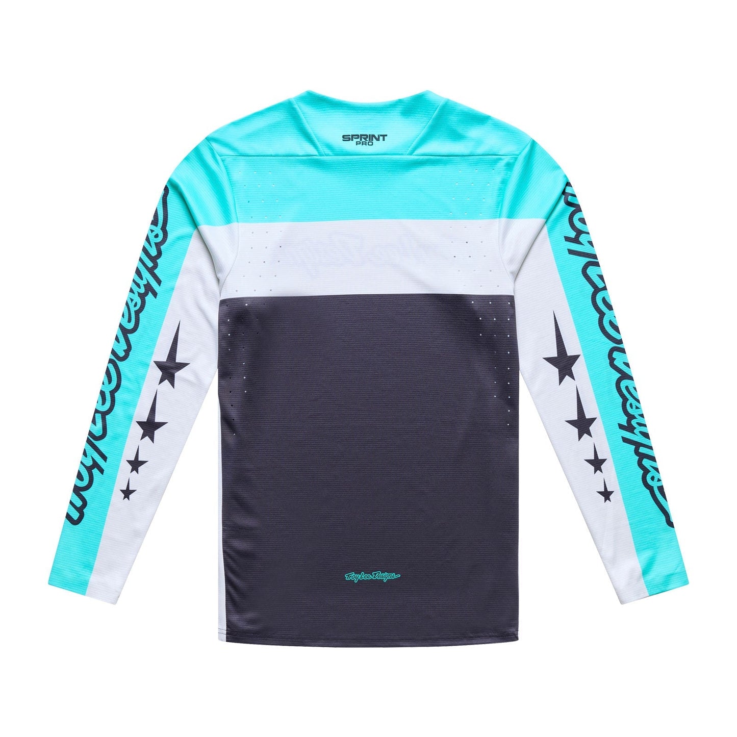 Trikot TROY LEE DESIGNS SPRINT PRO YO MOTO Langarm Schwarz/Blau