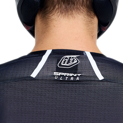 Camisola TROY LEE DESIGNS SPRINT ULTRA MONO Mangas Compridas Preta