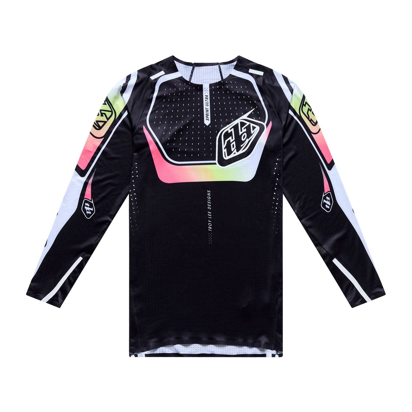 Trikot TROY LEE DESIGNS SPRINT ULTRA PROTON Lange Ärmel Schwarz