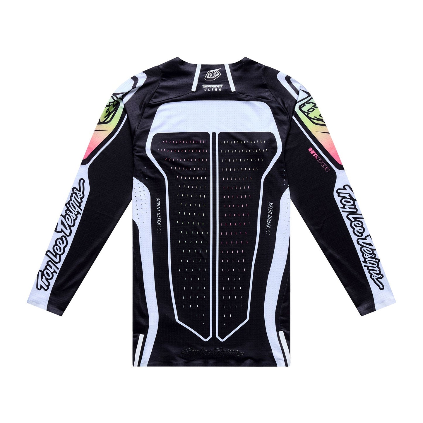 Trikot TROY LEE DESIGNS SPRINT ULTRA PROTON Lange Ärmel Schwarz