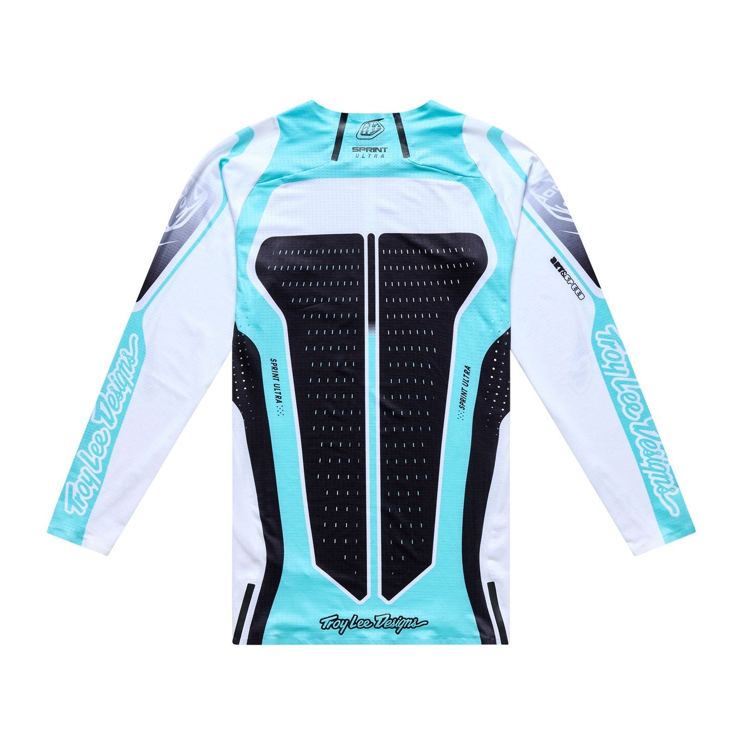 Tröja TROY LEE DESIGNS SPRINT ULTRA PROTON Långa ärmar Vit/Blå