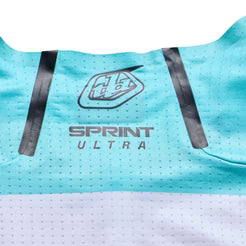 Tröja TROY LEE DESIGNS SPRINT ULTRA PROTON Långa ärmar Vit/Blå