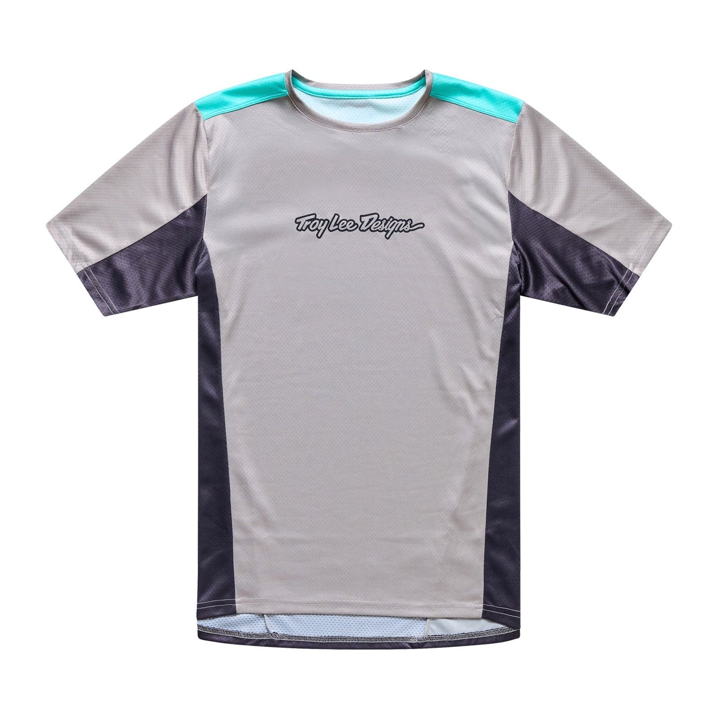 Trikot TROY LEE DESIGNS STAGE SIGNATURE Kurze Ärmel Grau/Blau