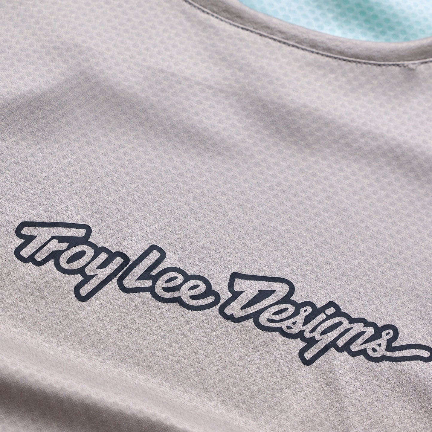 Trikot TROY LEE DESIGNS STAGE SIGNATURE Kurze Ärmel Grau/Blau