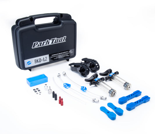 Park Tool BKD-1.2, kompletná súprava na odvzdušňovanie hydraulických bŕzd s kvapalinou DOT