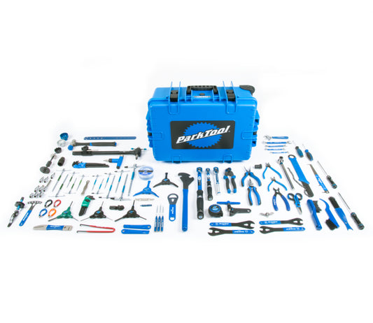 Park Tool BRK-1, zaprt kovček na kolesih