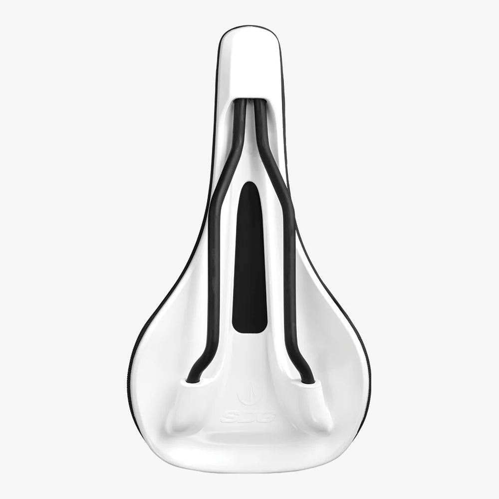 Selle SDG BEL-AIR V3 Rails Acier Noir/Blanc
