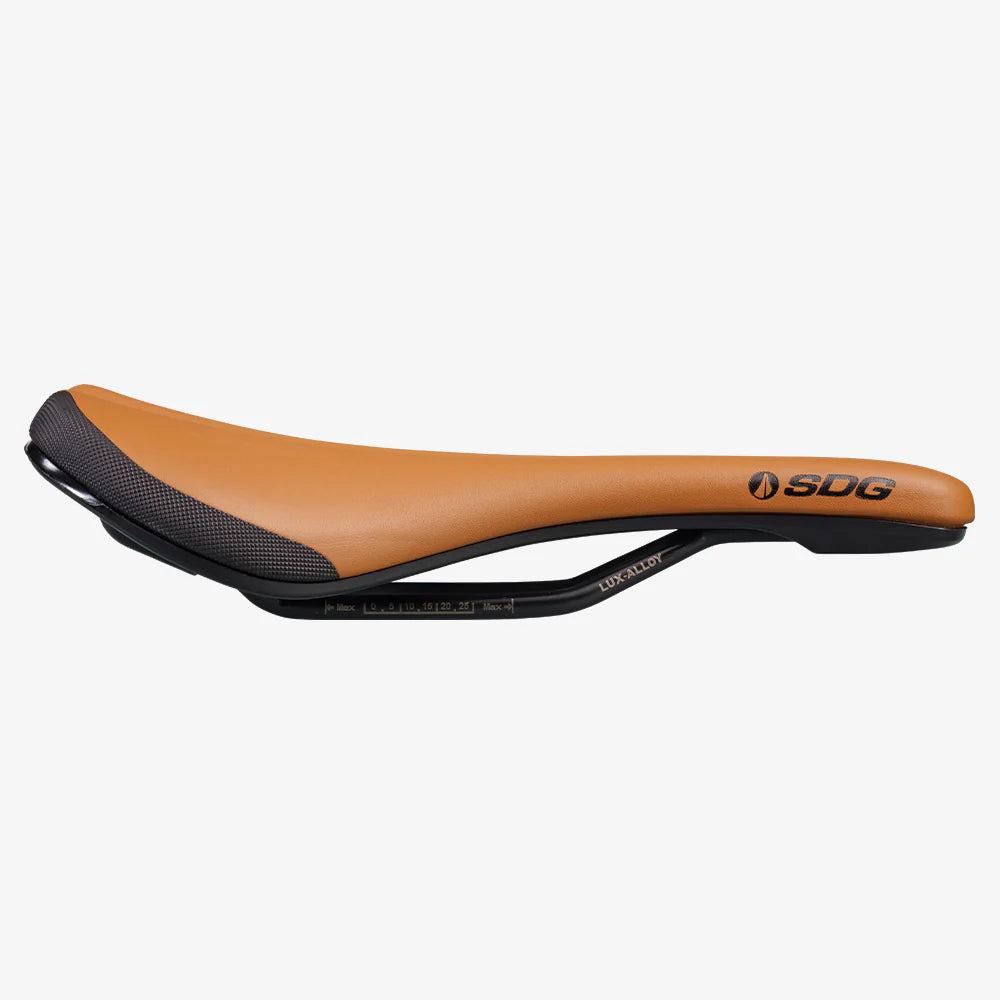 Sadel SDG BEL-AIR V3 Lux Alloy-skinners Brun/Sort