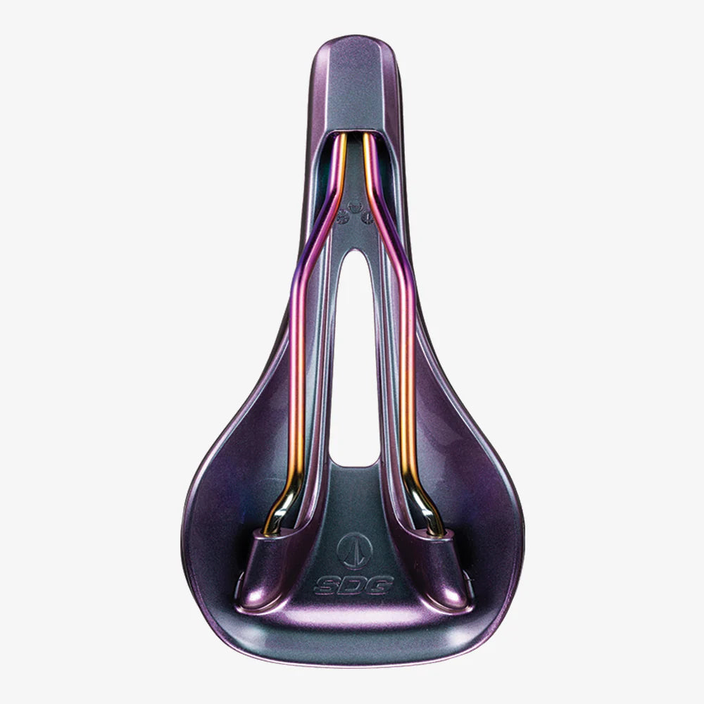 SDG BEL-AIR V3 OVERLAND Saddle Lux-Alloy Rails Black/Oil Slick