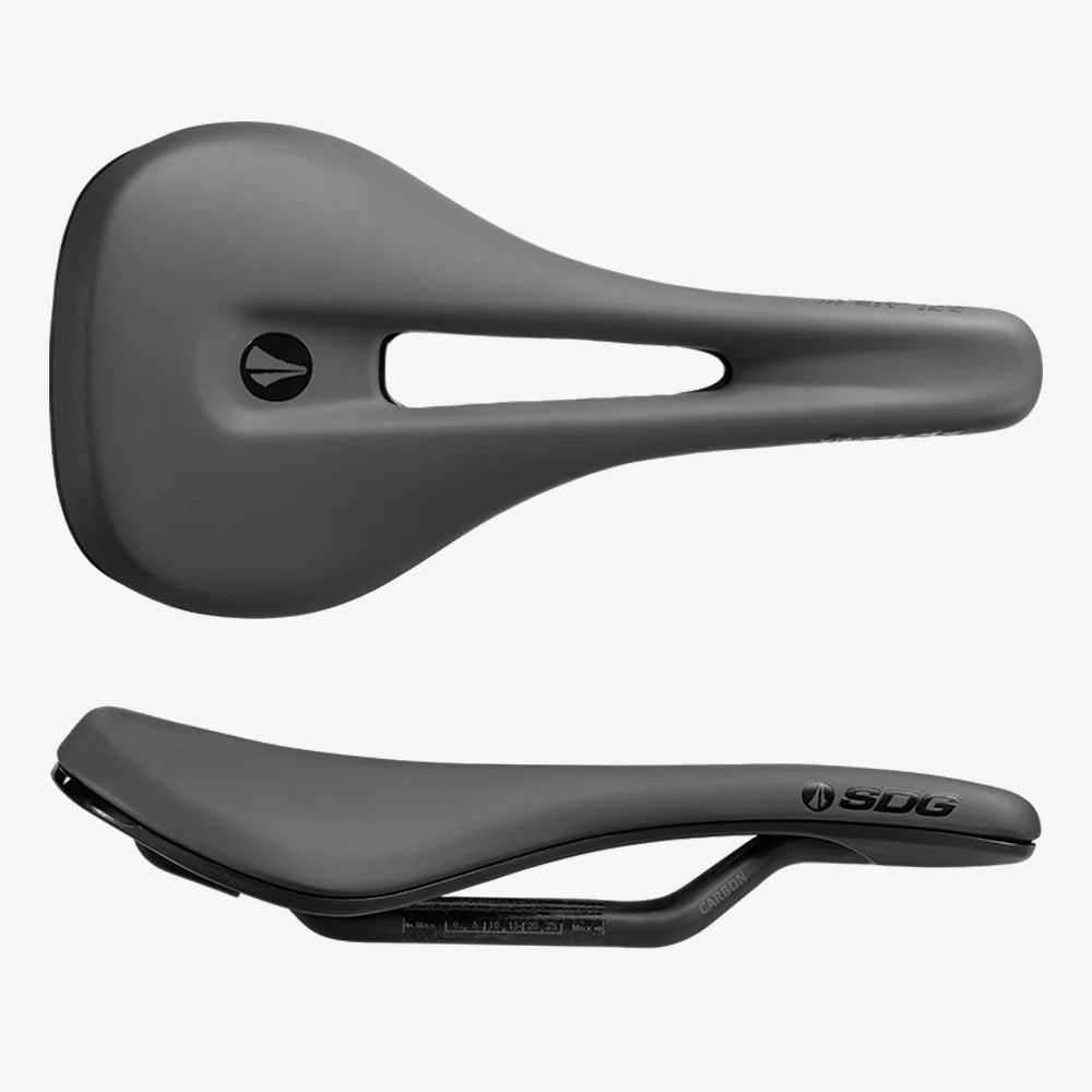 Sadel SDG BEL-AIR V3 OVERLAND Carbon-skinners Sort