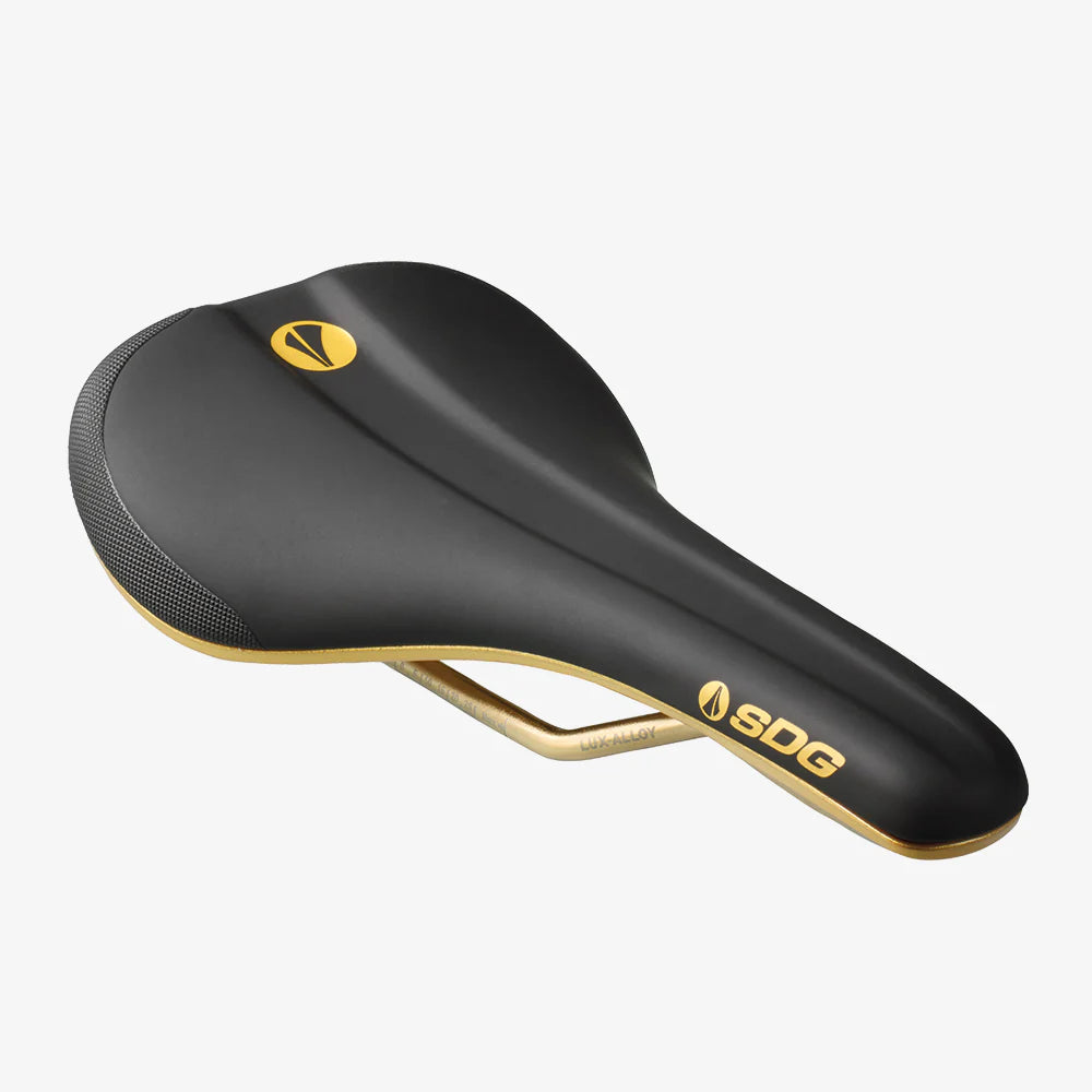 Sadel SDG BEL-AIR V3 Galactic Lux-Alloy-skinners Sort/Guld