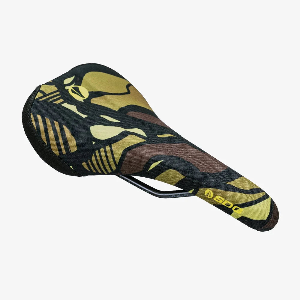 SDG BEL-AIR V3 TERRA FIRMA Lux Alloy Rails Camo Yellow Saddle