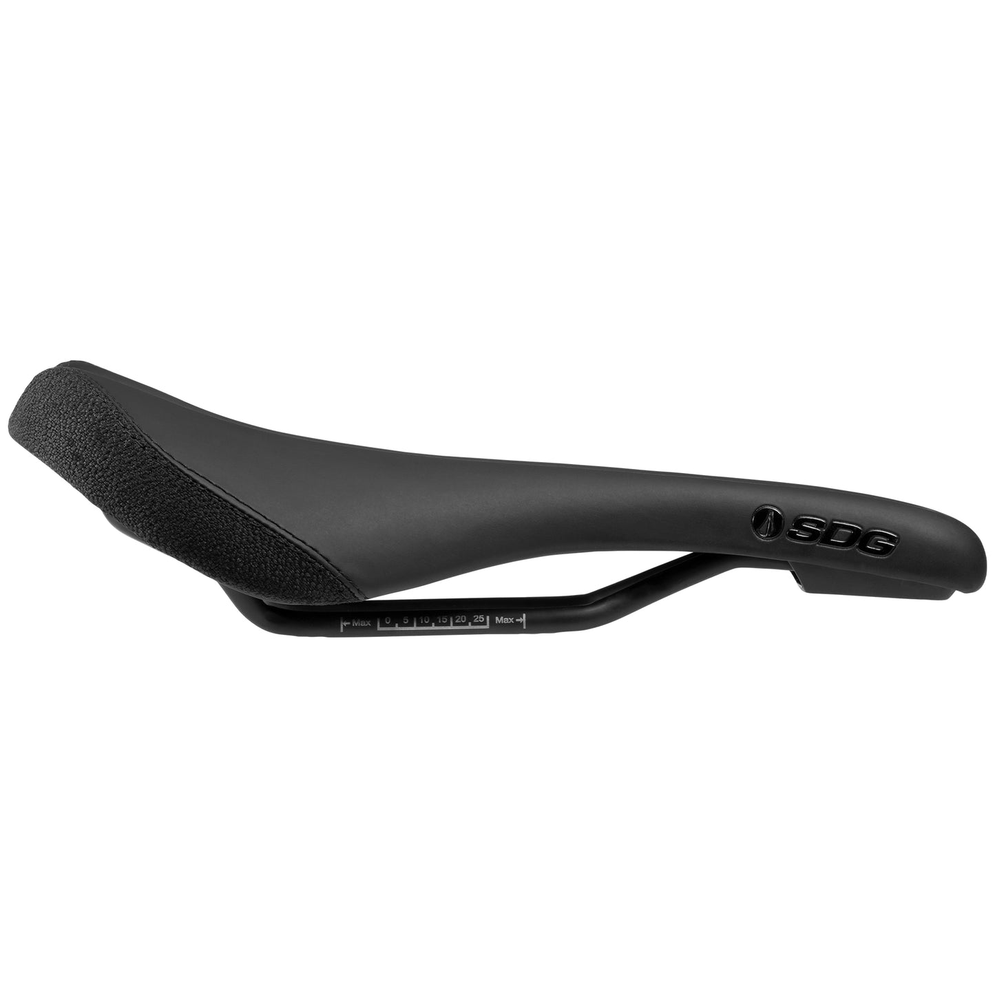 SDG BEL-AIR V3 Sadel Stål Skinnesystem Sort