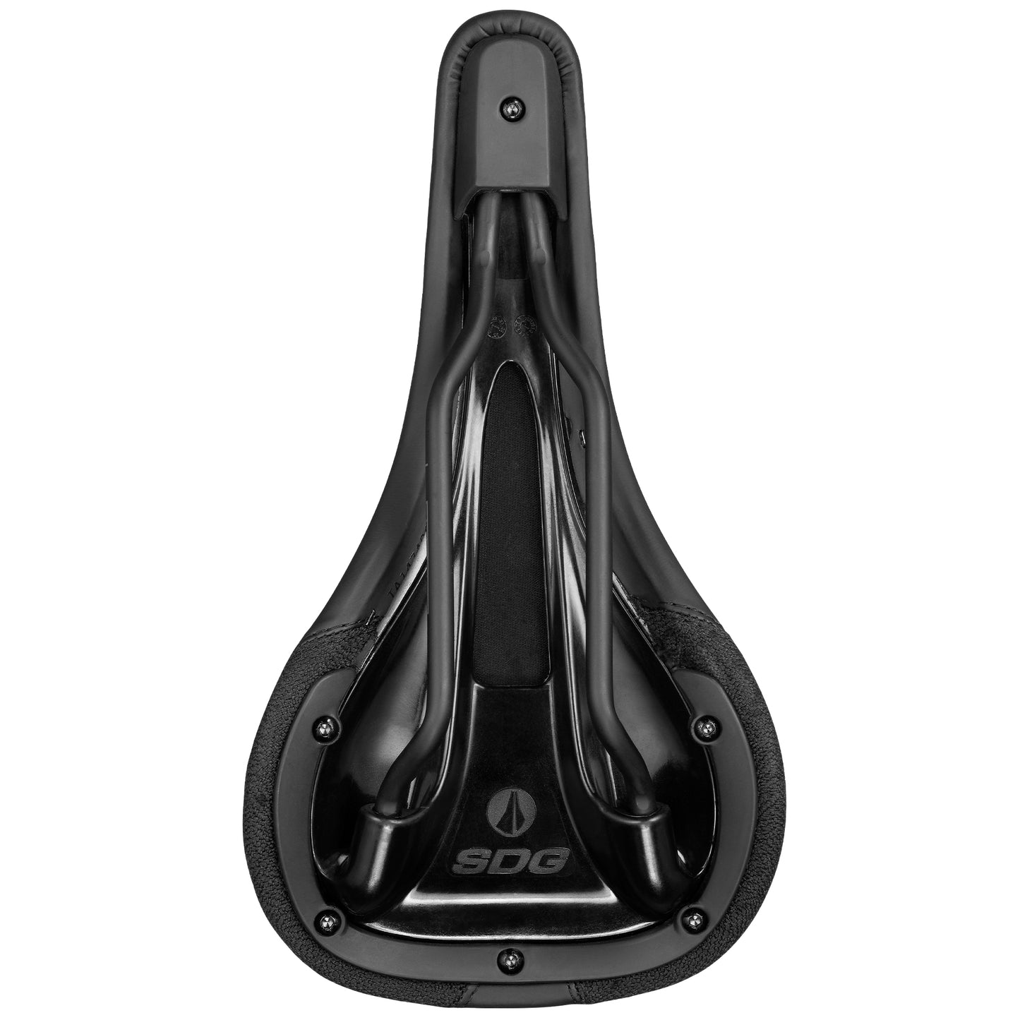 SDG BEL-AIR V3 Sadel Stål Skinnesystem Sort