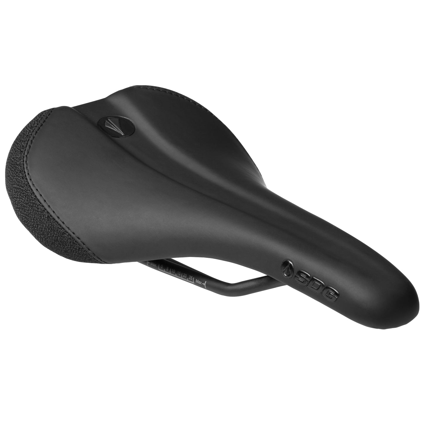 SDG BEL-AIR V3 Sadel Stål Skinnesystem Sort