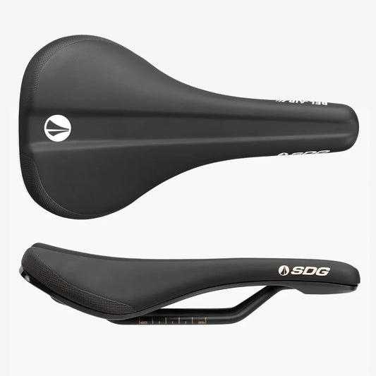 Selle SDG BEL-AIR V3 EVA Foam Rails acier Noir