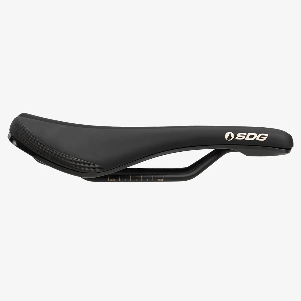 Selle SDG BEL-AIR V3 EVA Foam Rails acier Noir