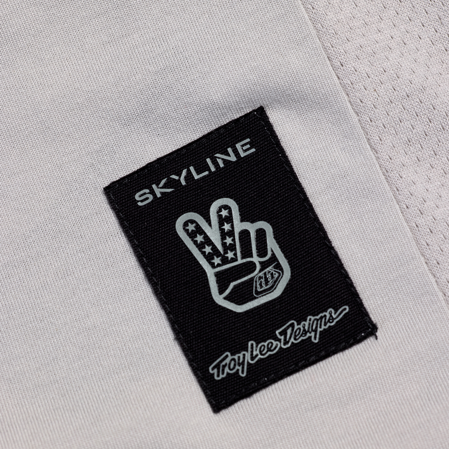 Tröja TROY LEE DESIGNS SKYLINE RIDE TEE SIGNATURE Långa Ärmar Grå