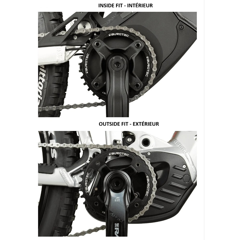 BURGTEC E-BIKE THICK THIN Indvendig Enkelthjul 104mm