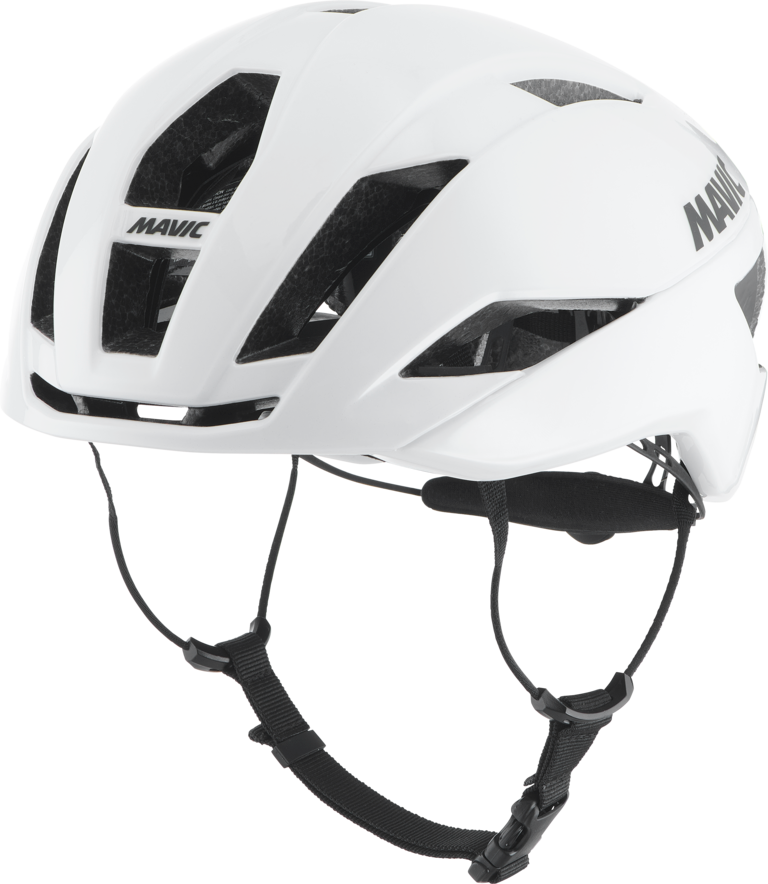 MAVIC COMETE SL MIPS balta šosejas velosipēda ķivere