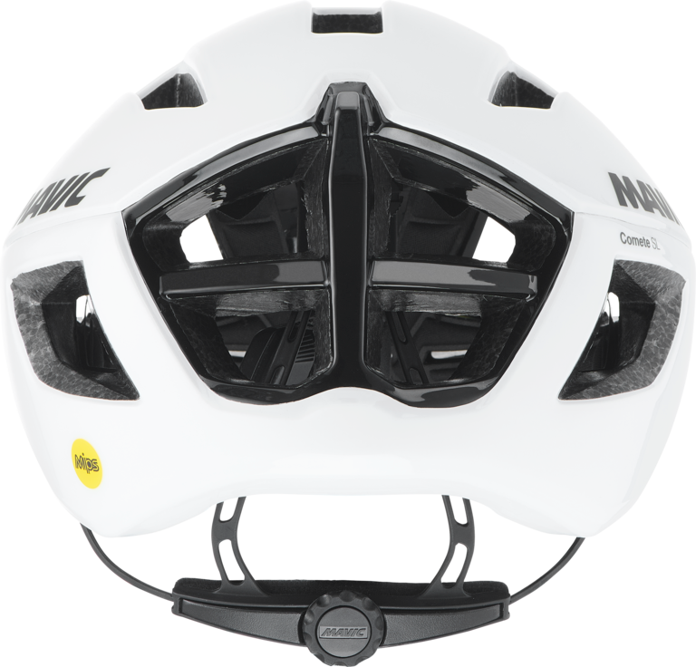 MAVIC COMETE SL MIPS balta šosejas velosipēda ķivere