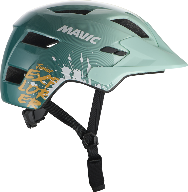Mavic Junior Explorer cykelhjelm i grøn – visning 2