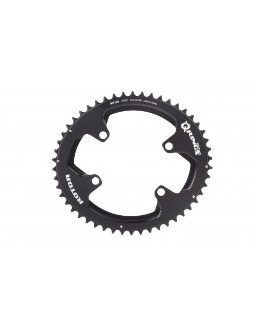Yttre Ovalt Kedjehjul 11/12V ROTOR Q-RINGS ALDHU Genombrutet 110mm 4 Hål