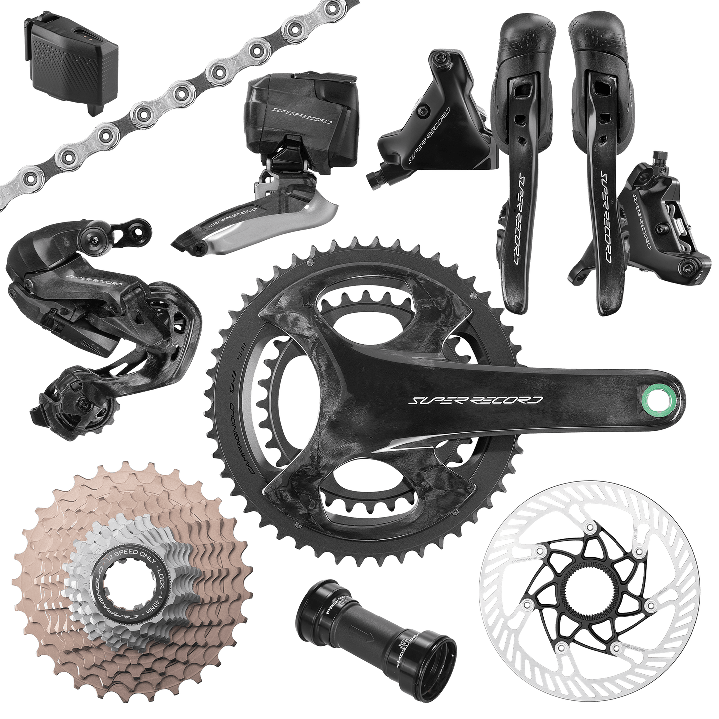 CAMPAGNOLO SUPER RECORD WRL 2x12V Groupset