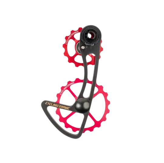 Chape de Dérailleur Oversize CYCLING CERAMIC pour Sram Apex Rouge