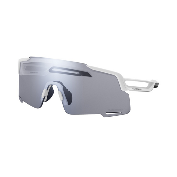 SHIMANO EQUINOX 4 CE-EQNX5 Bril Mat Wit Fotochromisch Grijs Glas