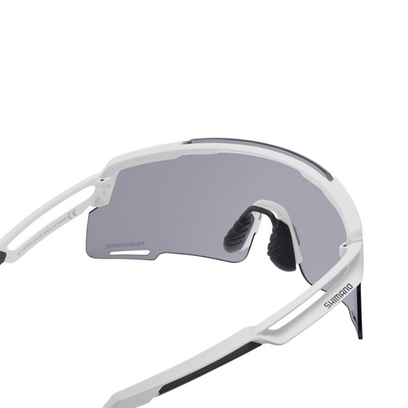 SHIMANO EQUINOX 4 CE-EQNX5 Bril Mat Wit Fotochromisch Grijs Glas