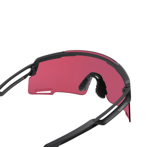 Occhiali SHIMANO EQUINOX 4 CE-EQNX5 Nero Opaco Lente Ridescape Road
