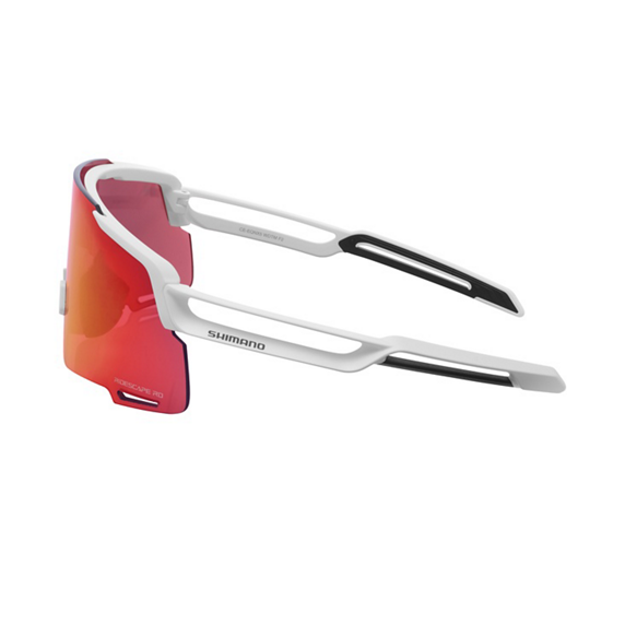 Occhiali SHIMANO EQUINOX 4 CE-EQNX5 Bianco Matt Lente Ridescape Road