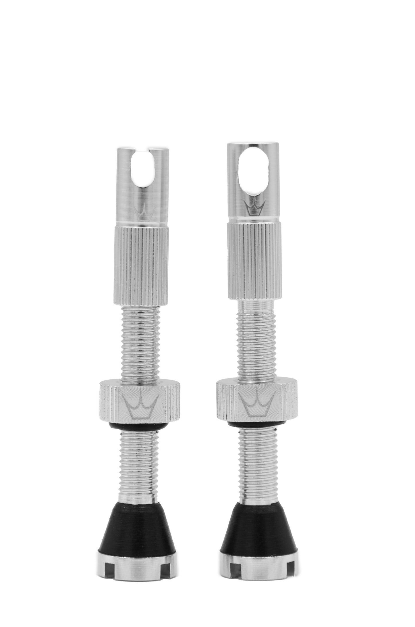 Tubeless-Ventile PEATY'S x Chris King MK2 Presta 60 mm (x2) Silber