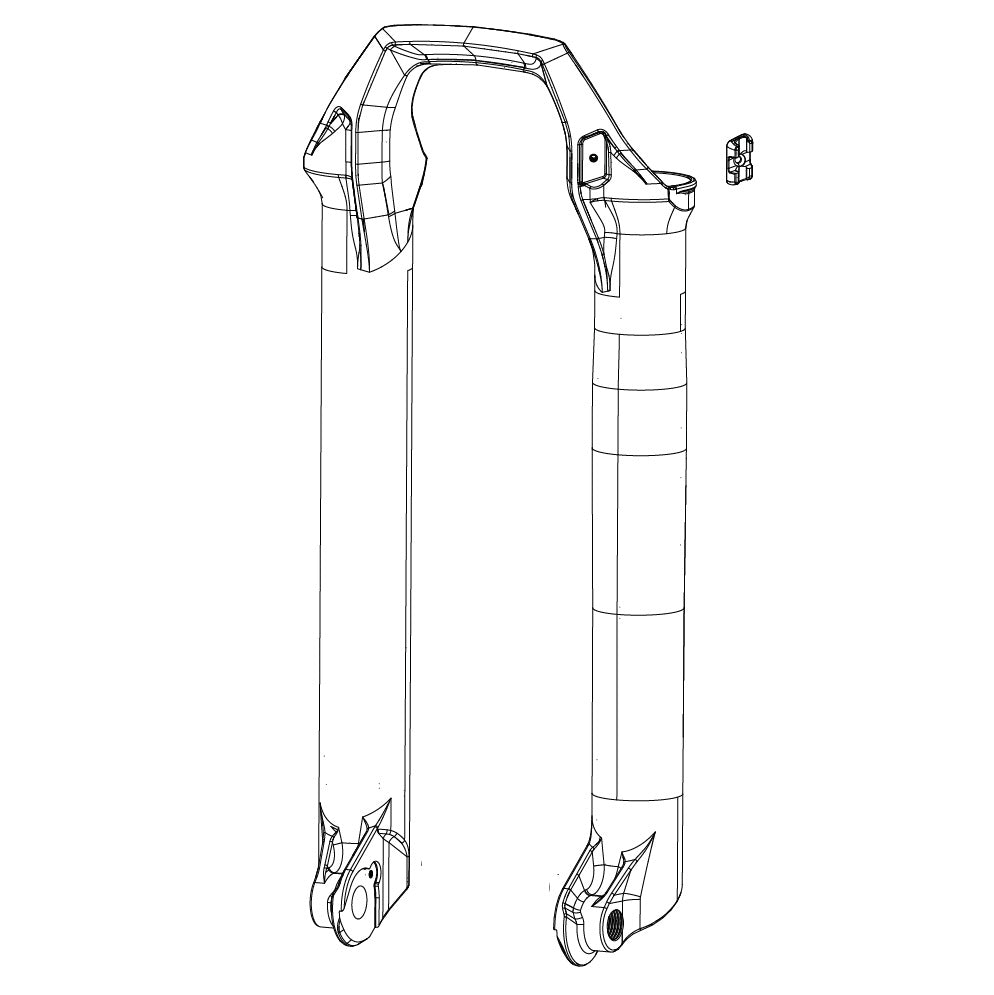Crne donje noge vilice ROCKSHOX SID 35 D1 #11.4018.091.138