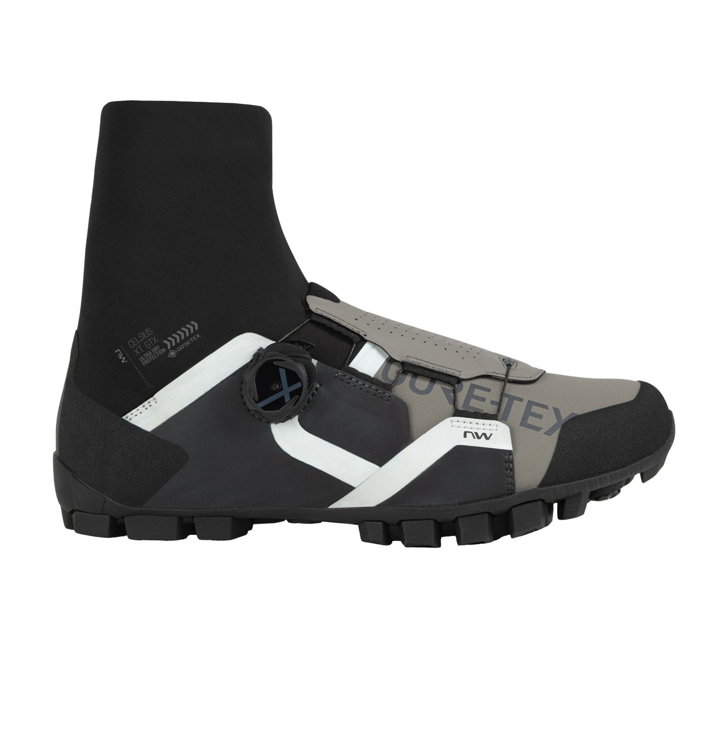 NORTHWAVE CELSIUS XT GTX VINTER MTB-sko Sort/Grå
