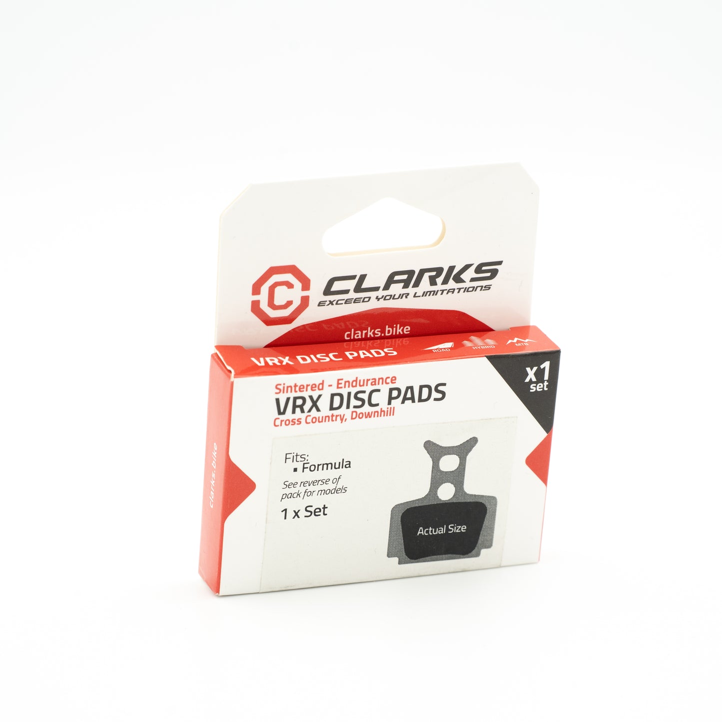Plaquettes Métalliques CLARKS Formula Cura Mega The One R0 R1 RX RR1 T1 C1