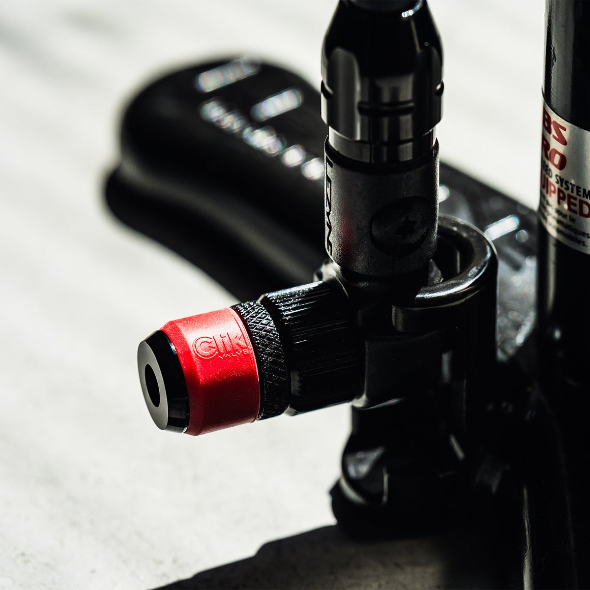 Cap LEZYNE ABS Pro CLIK Chuck Upgrade, negru