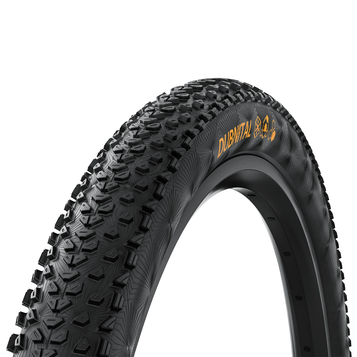 Dæk CONTINENTAL DUBNITAL Trail Rapid 29x2.40 Tubeless Ready Foldbar Sort
