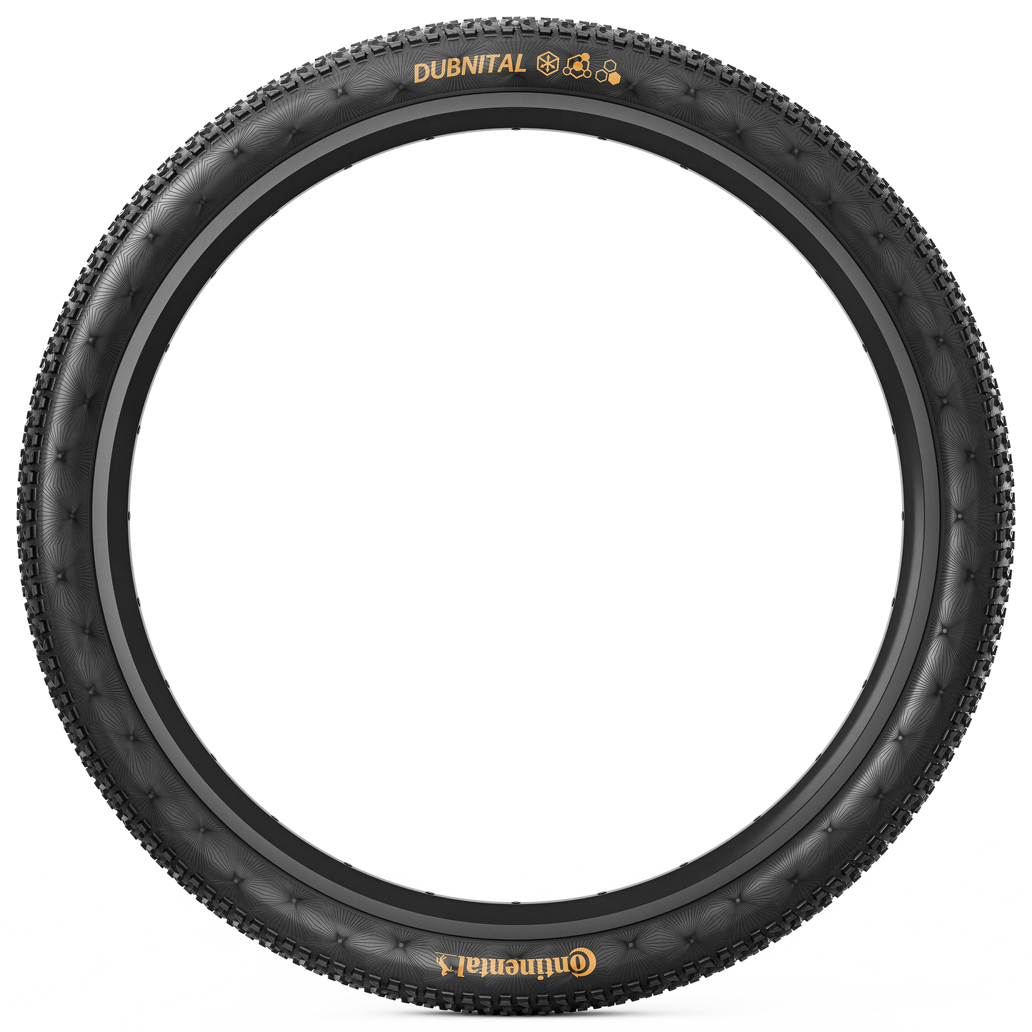 Dæk CONTINENTAL DUBNITAL Trail Rapid 29x2.40 Tubeless Ready Foldbar Sort