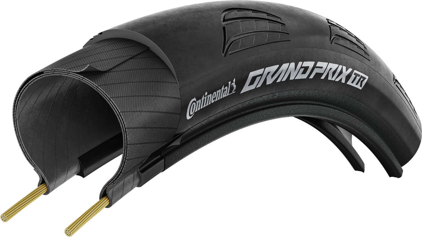 Pneu CONTINENTAL GRAND PRIX 700c Tubeless Ready Noir