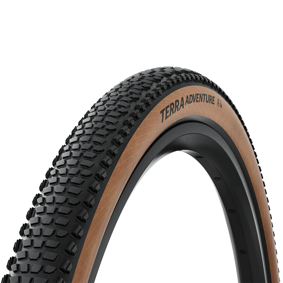 Dæk CONTINENTAL TERRA ADVENTURE TRAIL GRIP 700x55c Tubeless Ready Brun