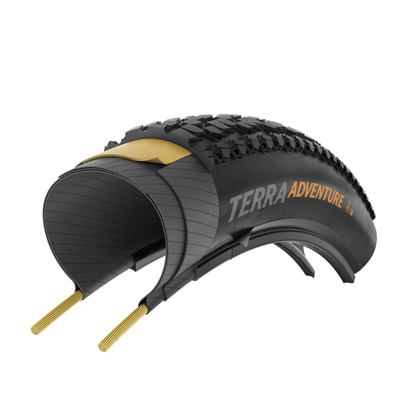 Pneu CONTINENTAL TERRA ADVENTURE TRAIL GRIP 700x45c Tubeless Ready Noir