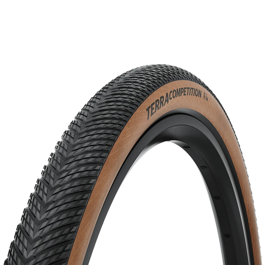 Pneu CONTINENTAL TERRA COMPETITION TRAIL GRIP 700x45c Tubeless Ready Marron