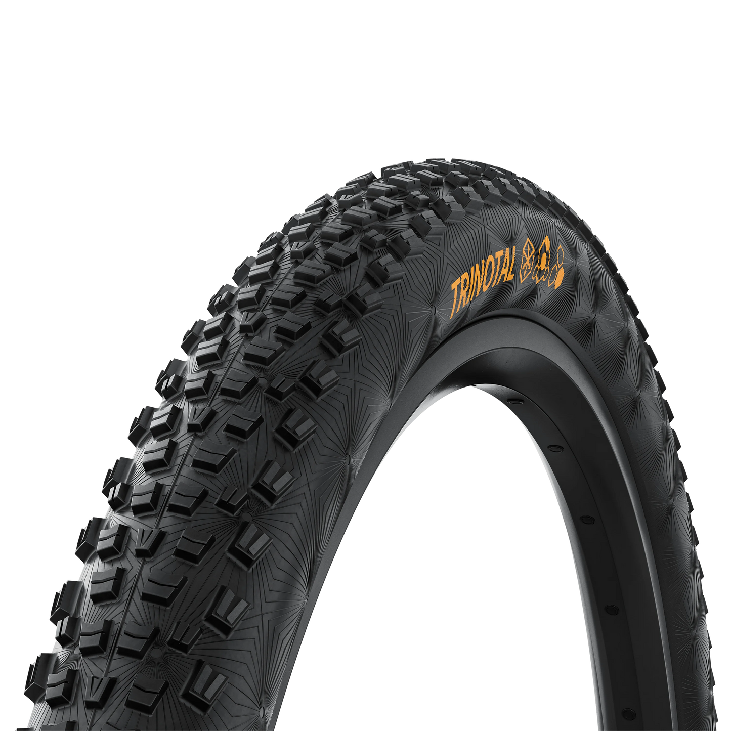 Pneu CONTINENTAL TRINOTAL Trail Grip 27.5x2.40 Tubeless Ready Souple Noir