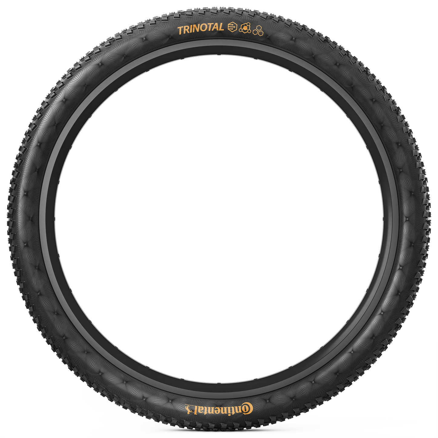 Pneu CONTINENTAL TRINOTAL Trail Grip 27.5x2.40 Tubeless Ready Souple Noir