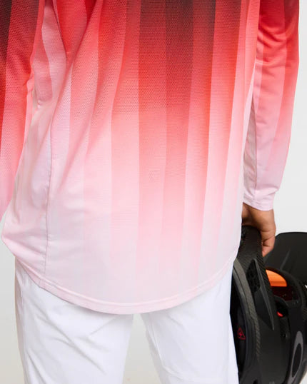 Trikot DHARCO RACE PRISM Langarm Rot