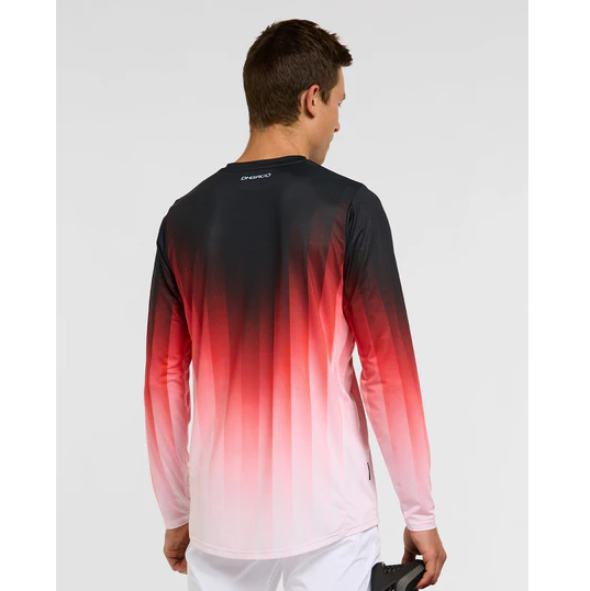 Trikot DHARCO RACE PRISM Langarm Rot