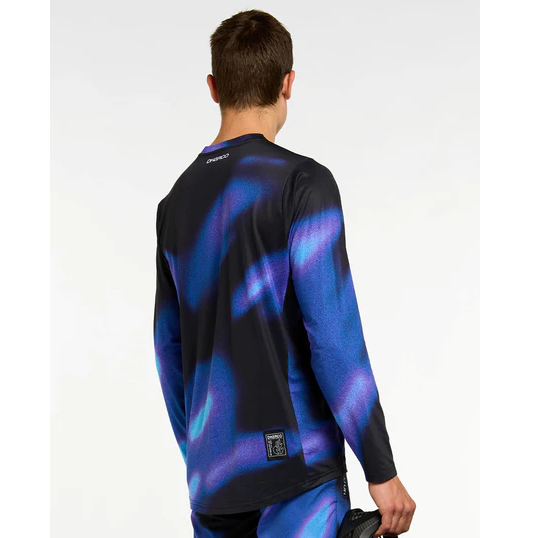 Maillot DHARCO RACE VORTEX Maniche Lunghe Nero/Viola