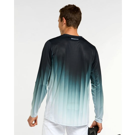 Trikot DHARCO RACE MIDNIGHT PRISM Lange Ärmel Grün